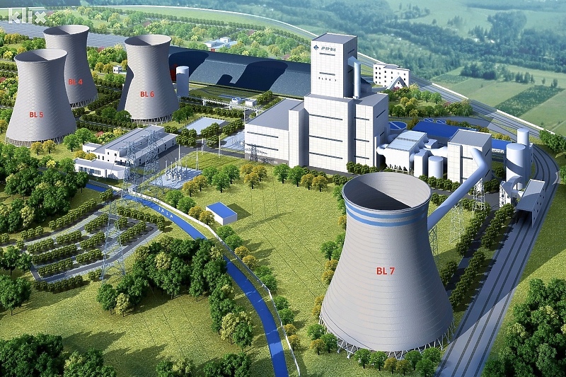 Idejno rješenje bloka 7 Termoelektrane u Tuzli (Foto: Klix.ba)