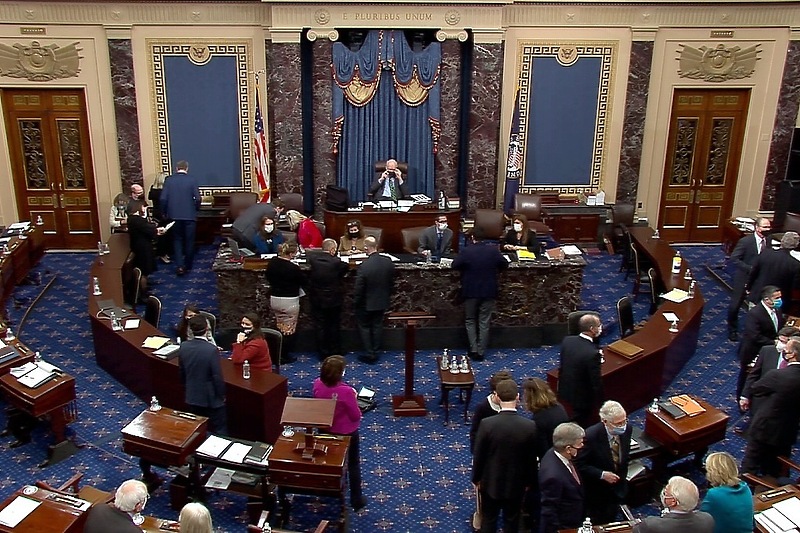 Senat SAD-a (Foto: Senate TV)