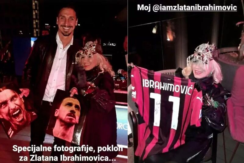 Ibrahimović i Topčagić na rođendanskoj zabavi (Foto: Instagram)