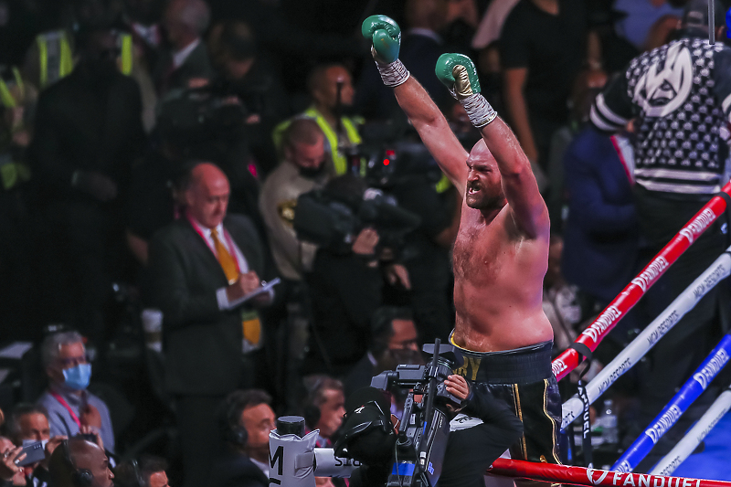 Fury je nokautirao Wildera u 11. rundi (Foto: EPA-EFE)