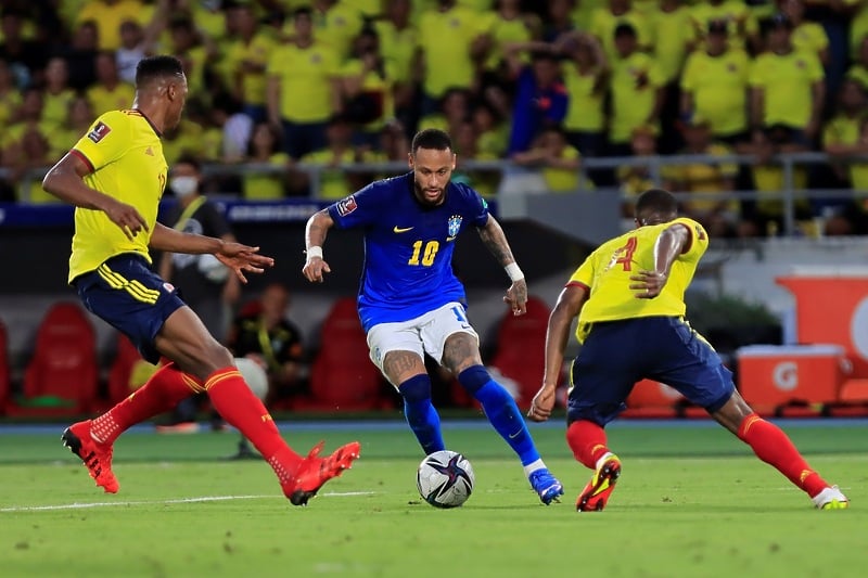 Kolumbija - Brazil 0:0 (Foto: EPA-EFE)