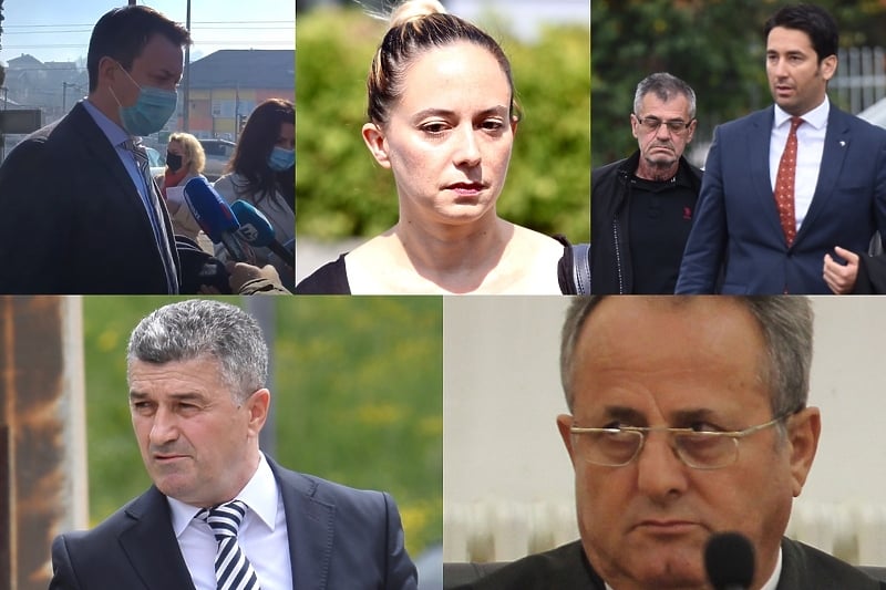Gačanović, Kisić, Dragović, Kolić i Zijadić (Foto: Klix.ba/ CIN)