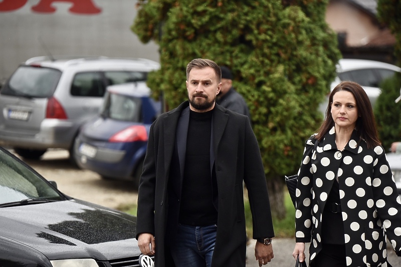Fikret Hodćić i advokatica Mirna Avdibegović (Foto: T. S./Klix.ba)