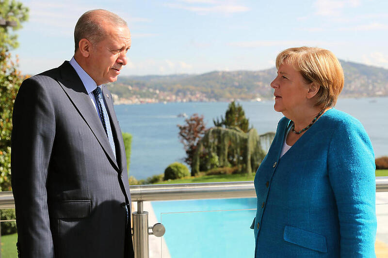 Recep Tayyip Erdogan i Angela Merkel (Foto: EPA-EFE)