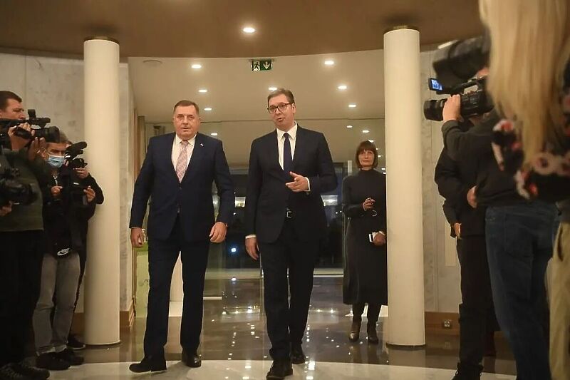 Milorad Dodik i Aleksandar Vučić (Foto: Instagram)