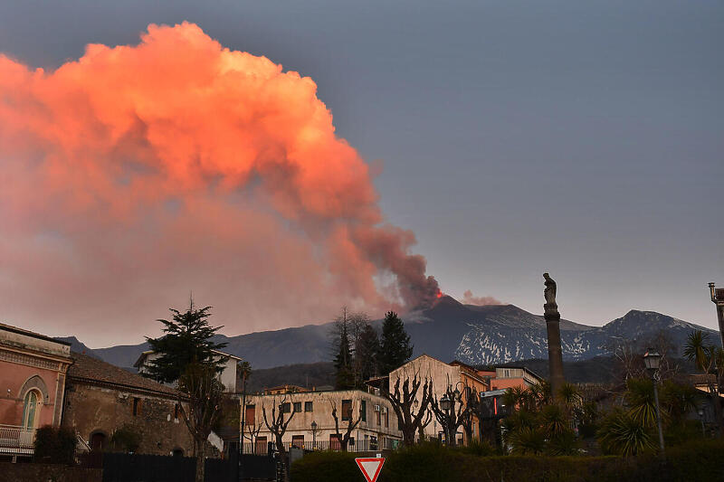 Vulkan Etna (Foto: EPA-EFE)