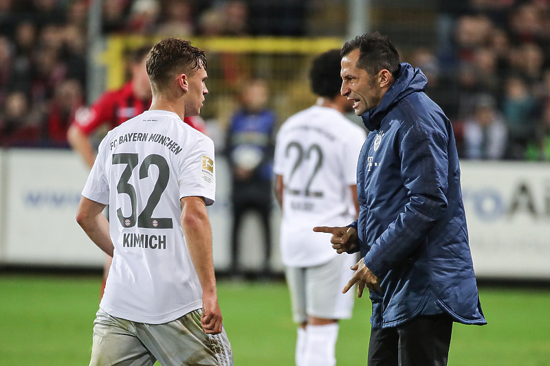 Joshua Kimmich i Hasan Salihamidžić (Foto: EPA-EFE)