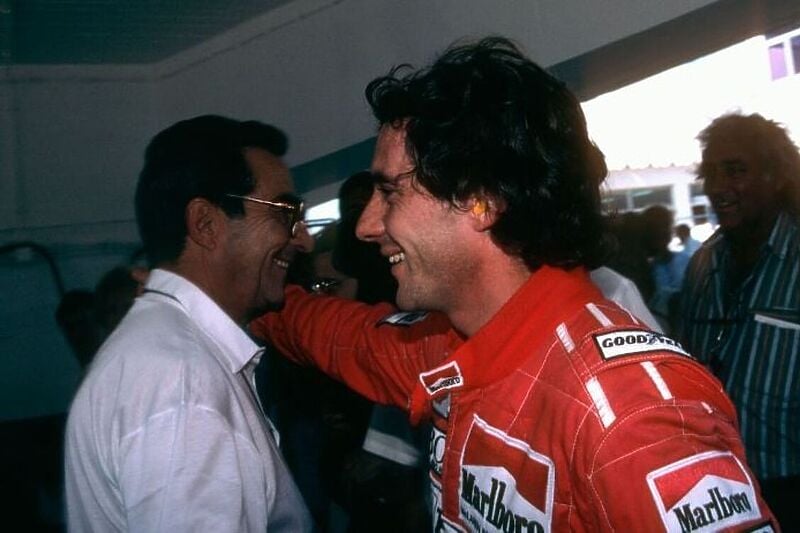 Senna sa svojim ocem (Foto: Twitter)