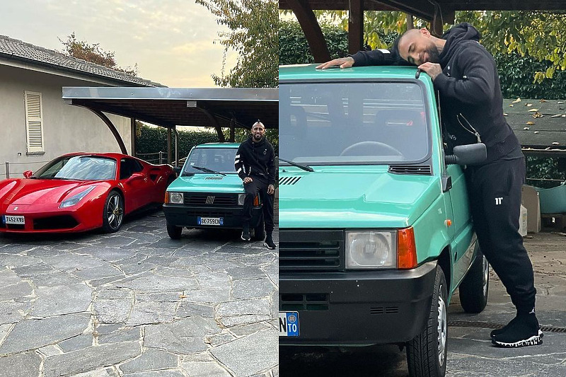 Vidal sa svojim novim ljubimcem (Foto: Instagram)