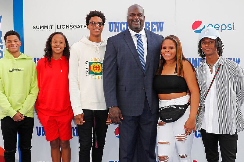 Shaq sa djecom (Foto: Charles Wenzelberg/New York Post)