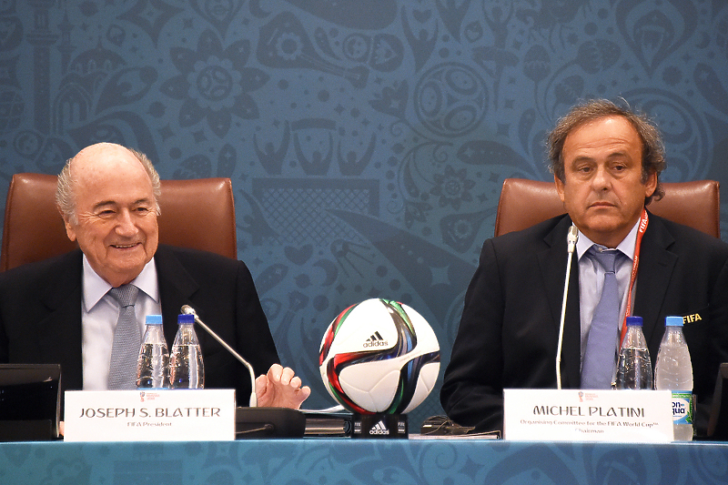 Sepp Blatter i Michel Platini (Foto: EPA-EFE)