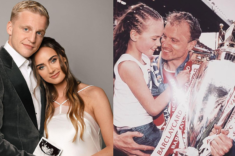 Donny van de Beek i Estelle, kćerka Dennisa Bergkampa (Foto: Instagram)