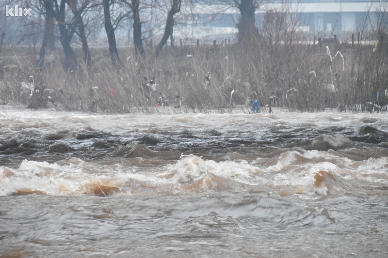 Rijeke se izlile širom BiH (Foto: M. O./Klix.ba)