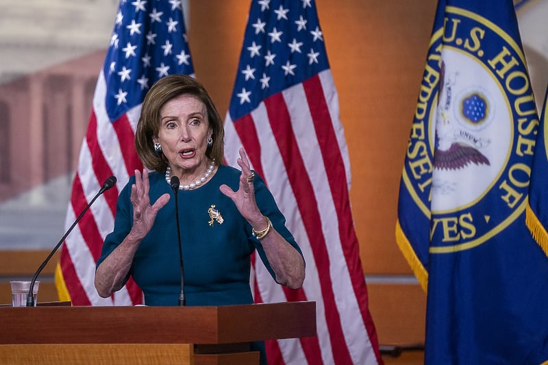 Odluku o usvajanju zakona saopćila Nancy Pelosi (Foto: EPA-EFE)