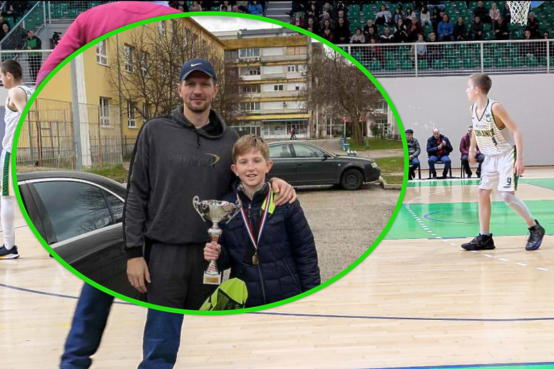 Mirza i Benjamin Teletović (Foto: Instagram/Bhbasket.ba)