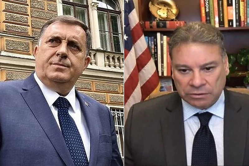 Milorad Dodik i Gabriel Escobar