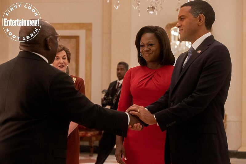 Viola Davis u ulozi Michelle Obame (Foto: EW)