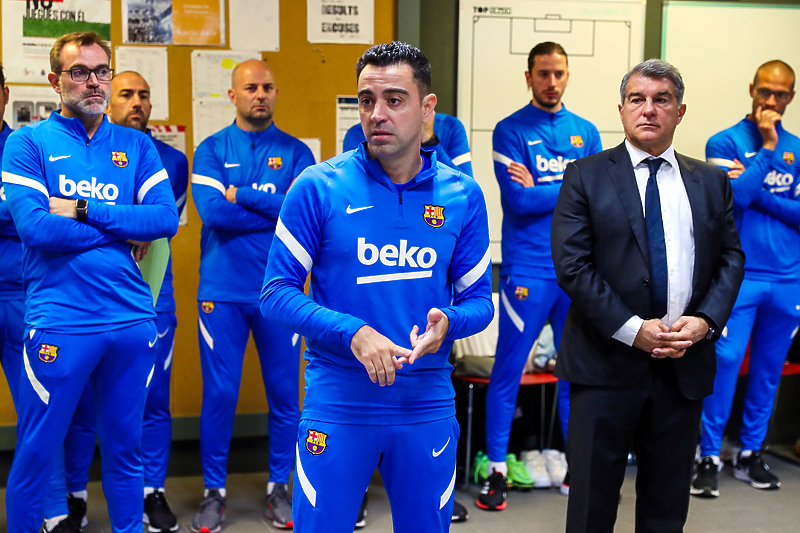 Xavi je održao prvo obraćanje svojim igračima (Foto: FC Barcelona)