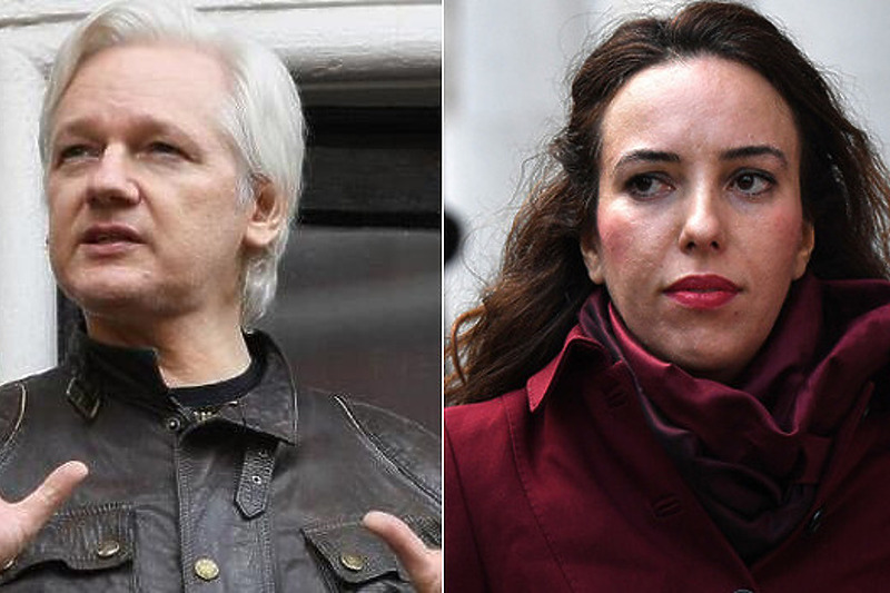 Julian Assange i Stella Moris