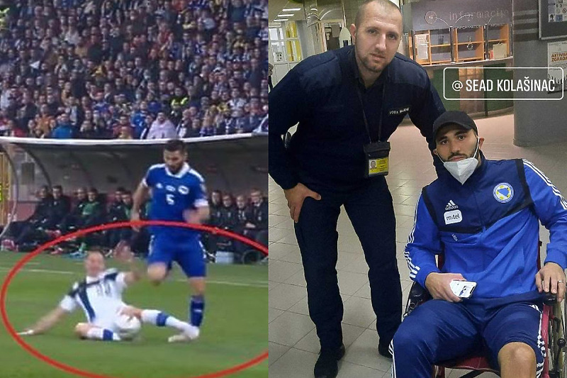 Raitala je žestoko startovao na Kolašinca (Foto: Screenshot / Instagram)