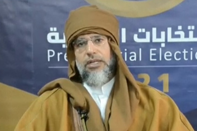Seif al-Islam (Screenshot: YouTube France 24)