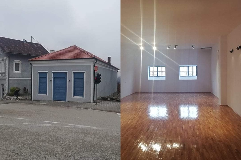 Obnovljena zgrada u kojoj je bilo prvo zasjedanje ZAVNOBiH-a (Foto: Facebook SABNOR)