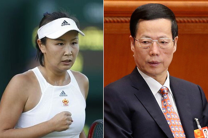 Peng Shuai i Zhang Gaoli