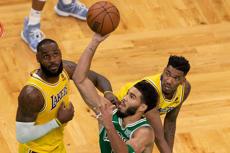 Jayson Tatum (Boston) je briljirao sa 37 poena i 11 skokova (Foto: EPA-EFE)