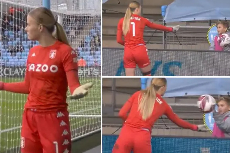 Hannah Hampton se obratila sudiji (Foto: Screenshot)