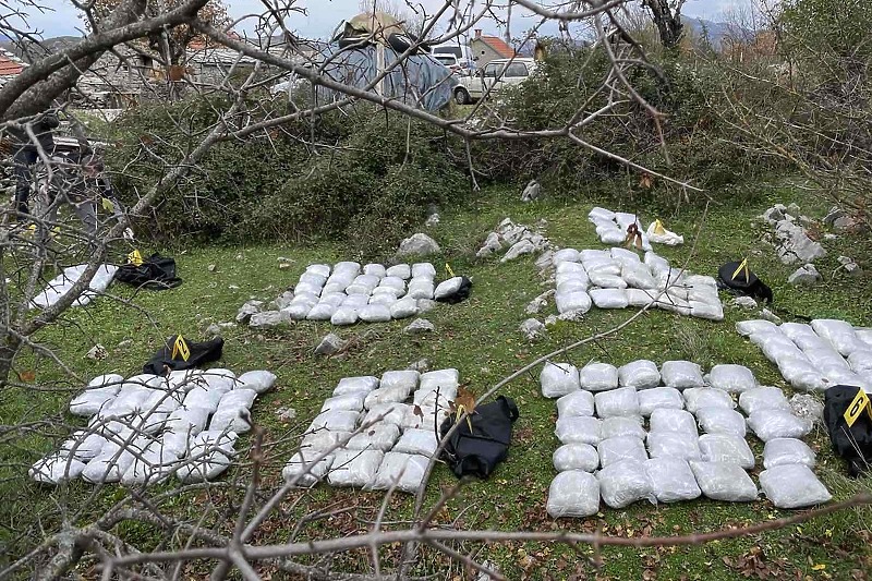 Oduzeta marihuana u Trebinju (Foto: SIPA)