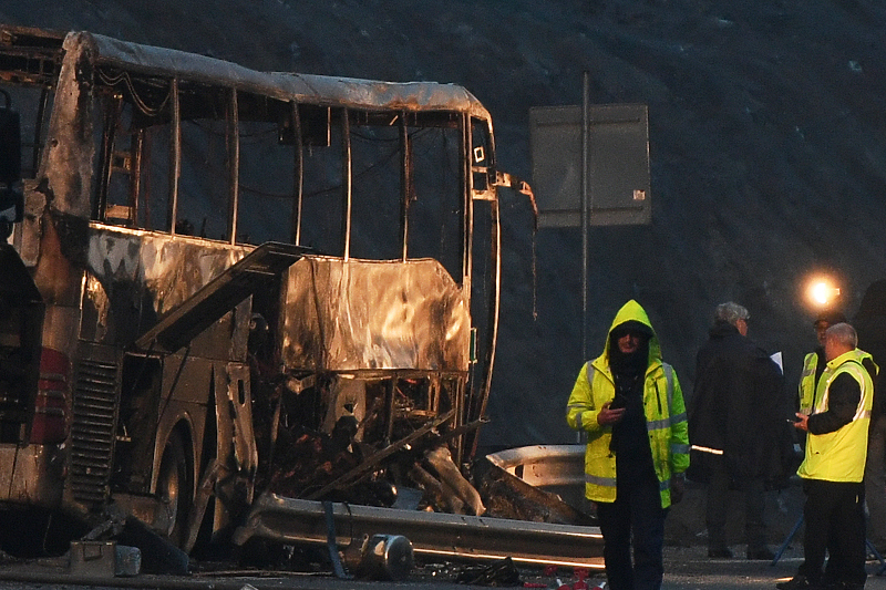 Autobus nije imao licencu za međunarodni prijevoz putnika (Foto: EPA-EFE)