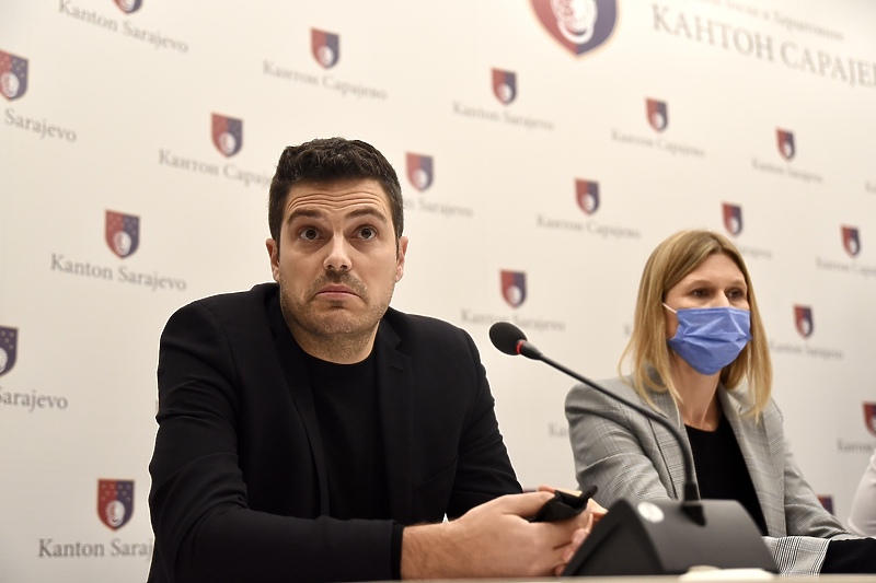 Jovan Marjanović i Elma Tataragić (Foto: T. S./Klix.ba)