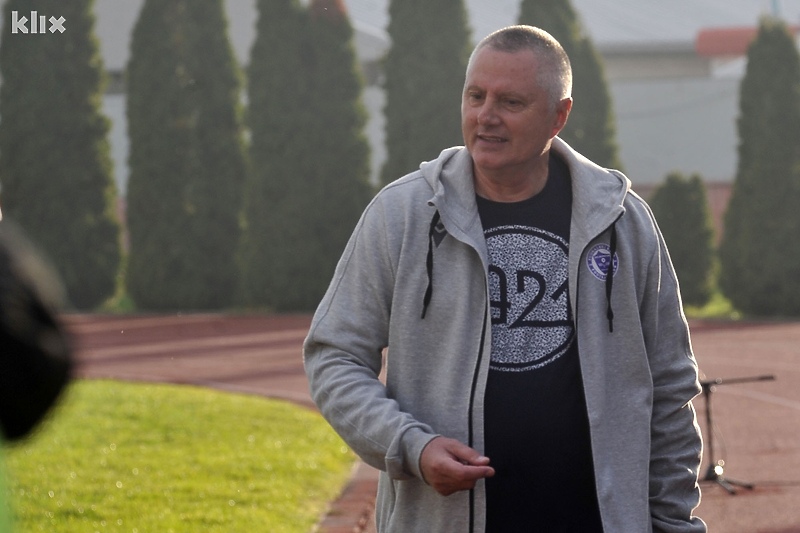 Trener Željezničara Tomislav Ivković na Tušnju (Foto: A. K./Klix.ba)