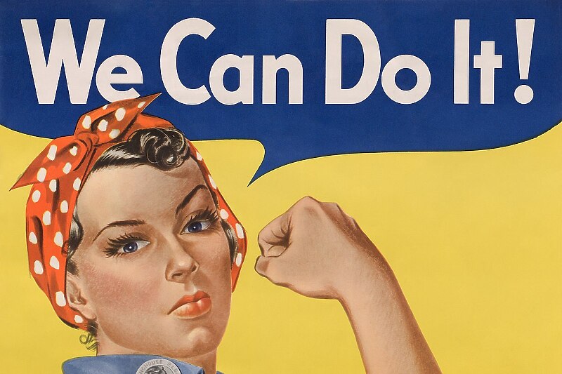 Poster "We Can Do It!" J. Howard Miller koji predstavlja borbu za prava žena
