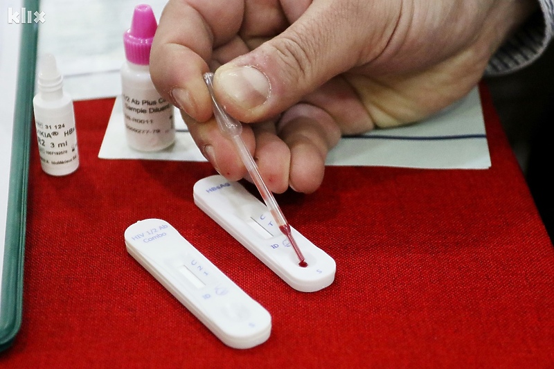 Brzo testiranje na HIV (Foto: A. K./Klix.ba)