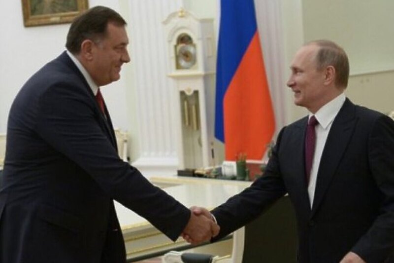 S jednog od ranijih sastanaka Dodika i Putina (Foto: rsmoscowoffice.ru)