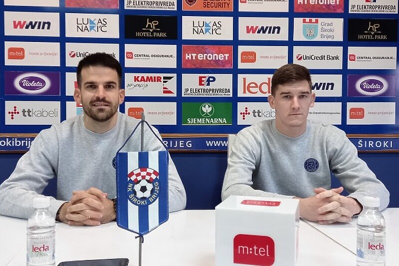 Jure Ivanković i Ivan Ikić na konferenciji za medije (Foto: FENA / Filip Kožul)