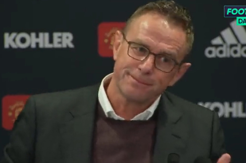 Rangnick se našalio s pitanjem novinara (Foto: Screenshot/Football Daily)