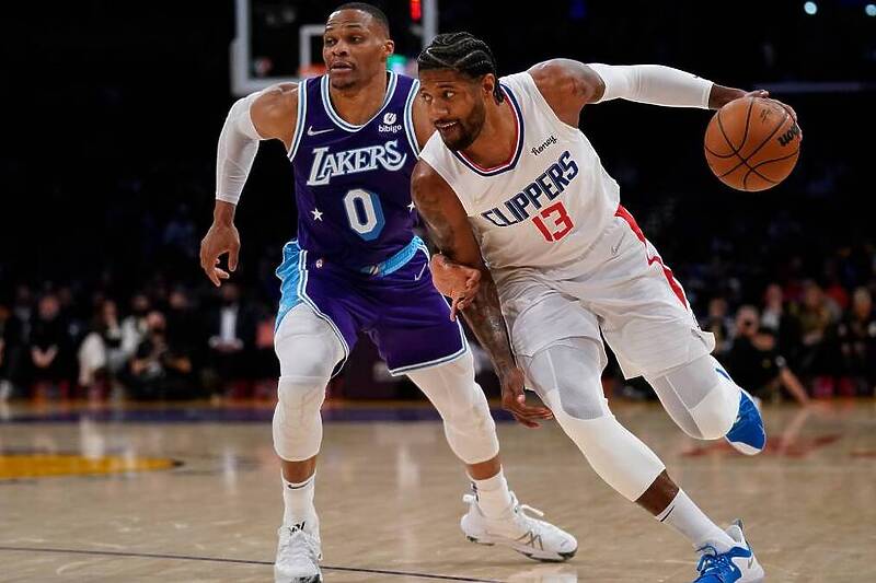 Detalji s utakmice Los Angeles Lakers - Los Angeles Clippers 115:119 (Foto: Twitter)