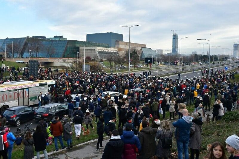 S prethodnih protesta (Foto: Danas.rs)
