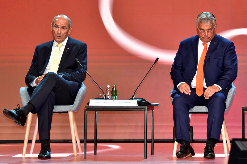 Janez Janša i Viktor Orban (Foto: EPA-EFE)