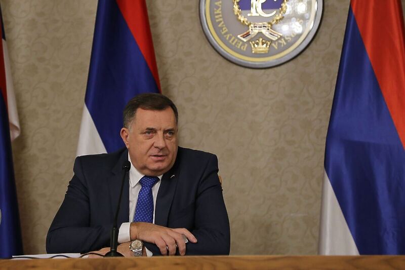 Dodik na konferenciji za medije (Foto: I. L./Klix.ba)