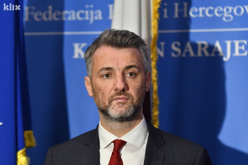 Edin Forto, premijer Kantona Sarajevo (Foto: D. S./Klix.ba)