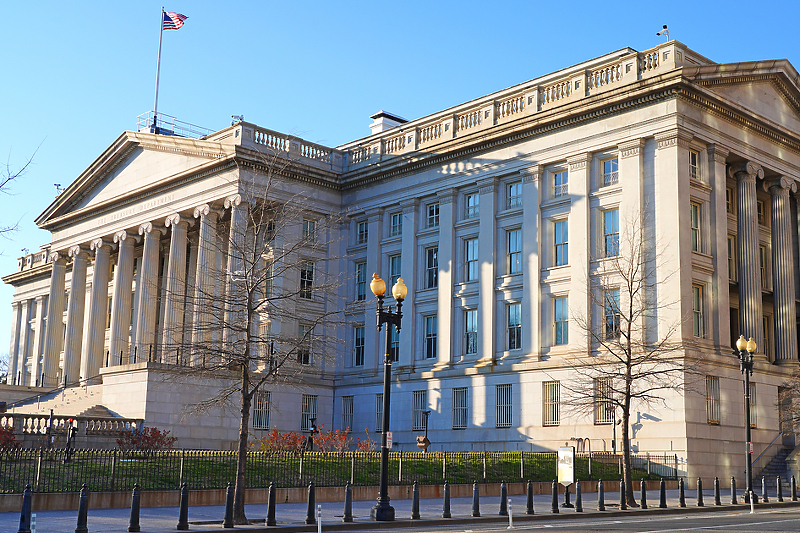 Ministarstvo finansija SAD-a (Foto: Shutterstock)