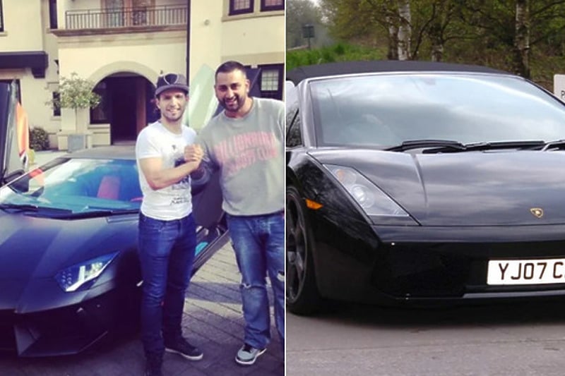 Aguero sa svojim Aventadorom (lijevo) i Rooney na treningu Uniteda (desno) (Foto: Twitter)