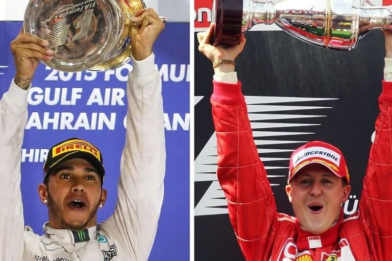 Hamilton i Schumacher imaju po sedam naslova prvaka (Foto: Bild)