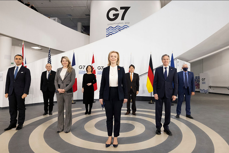 Lideri G7 u Liverpoolu (Foto: Vlada Velike Britanije)