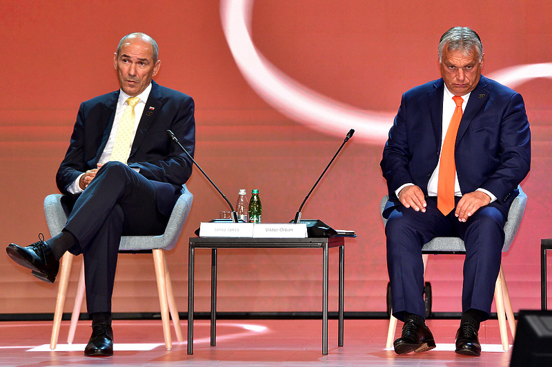 Mogu li Janez Janša i Viktor Orban zadržati vlast u 2022. godini? (Foto: EPA-EFE)