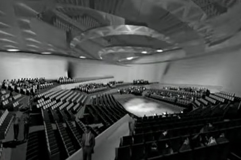 Idejno rješenje koncertne dvorane (Screenshot: YouTube Sarajevo Construction)