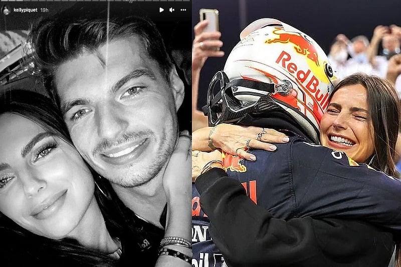 Verstappen u zagrljaju djevojke nakon osvajanja titule (Foto: Instagram)